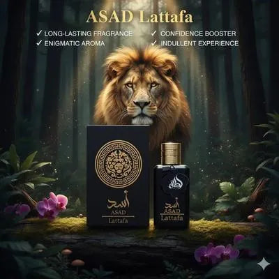 Lattafa Asad Eau de Parfum Black Unisex 100ml