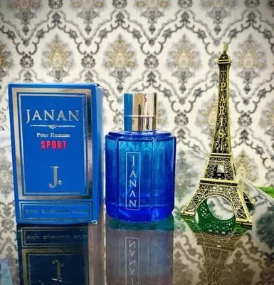 Janan Sport Unisex Alcohol-Free Blue Perfume